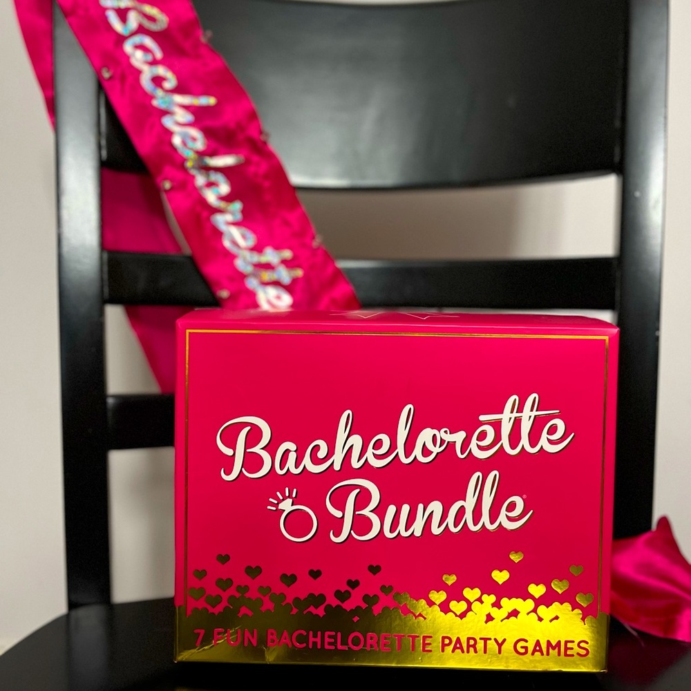 Bachelorette Party Bundle with Games/Sash